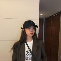 帽子女韩版春夏季学生圆脸鸭舌帽女百搭情侣ins防晒棒球帽男