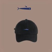 棉水洗半鱼刺绣棒球帽子男女士百搭夏季透气ins鸭舌帽