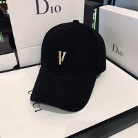 帽子女韩版街头刺绣v字母鸭舌帽休闲百搭棒球帽显脸小时尚遮阳帽