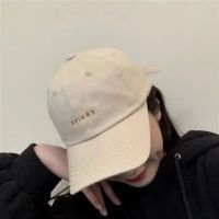 ins字母鸭舌帽女日系款软顶棒球帽潮韩版休闲百搭显脸小帽子