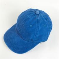 韩版复古做旧水洗牛仔棒球帽子男女街头百搭光板弯檐鸭舌帽子