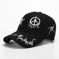 黑白拼色个性棒球帽夏鸭嘴帽男女铁环飘带子潮人ins鸭舌帽子