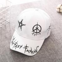 黑白拼色个性棒球帽夏鸭嘴帽男女铁环飘带子潮人ins鸭舌帽子