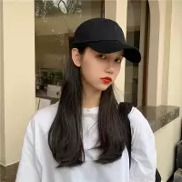 帽子女韩版 ins鸭舌帽百搭时尚防晒遮阳帽男太阳帽夏季棒球帽