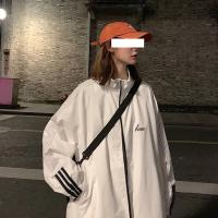 棒球服女2021年新款韩版宽松冲锋衣港风春秋运动原宿风外套ins潮