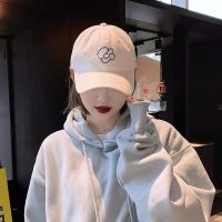 色鸭舌帽男潮女ins棒球帽子米白色日系卡其色百搭遮阳帽夏