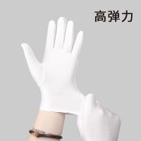 真实4双装夏季薄款手套春秋黑白礼仪冰丝防晒骑行开车男女士