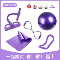 瑜伽健身套装瑜伽垫脚蹬拉力器瑜伽球瑜伽环八字绳健身自选套餐