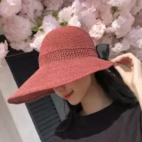太阳帽女空顶帽卷卷遮阳帽大帽檐防晒帽子夏季凉帽时尚百搭可折叠