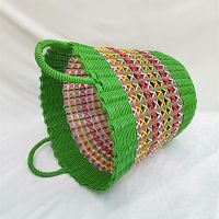 脏衣篮洗衣篮玩具收纳筐 家用衣篓子衣物整理框仿藤桶塑料篓大号