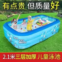 儿童充气游泳池婴儿小孩戏水池游泳桶大家用充气加厚成人洗澡池