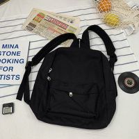 ins书包女韩版原宿日系简约少女心学院风大学生双肩包背包