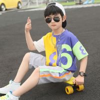 童装男童夏装套装夏季2021新款帅气韩版潮运动儿童夏款衣服男孩薄