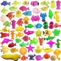 2018新款散装鱼添加包磁性钓鱼玩具补充小鱼散装儿童玩具钓鱼玩具