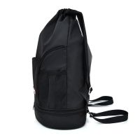 牛津布大容量束口袋双肩包女19抽绳包运动健身包游泳包旅行背包男