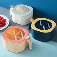 创意四合一调料盒套装调料罐子调味瓶厨房收纳家用多功能