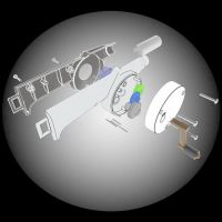 野外生存便携式手动鼓风机户外野餐助燃手摇吹风机bbq烧烤配件