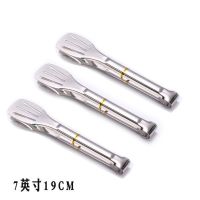 食品夹不锈钢面包夹牛排夹烘焙工具烧烤夹火钳夹子夹面包夹子烧饼