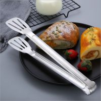 不锈钢食品夹子加厚食物夹煎烧烤夹牛排馒头面包烤肉夹自助餐