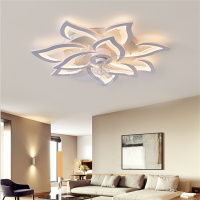 夕牧 2022新款网红卧室风扇灯饰现代简约带电扇客厅灯具广东中山家用LED吸顶电扇灯餐厅北欧轻奢饭厅吊扇灯