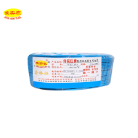 傻实在(SHASHIZAI) 电线 国标无卤低烟阻燃塑铜线 单芯股 100米 WDZ-BYJ 2.5 盘