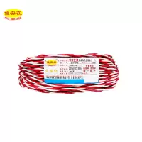 傻实在(SHASHIZAI) 电线 国标阻燃胶质线 100米 ZD-RVS 2*2.5 盘
