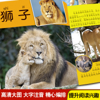 野生动物百科全书幼儿大百科全套注音版科普小百科绘本读物科学启蒙认知幼儿少儿儿童3-6-8-9-10-12岁小学生书籍dk