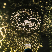 星空灯投影灯led满天星浪漫旋转卧室梦幻情人节生日礼物海洋灯 普通丘比特+USB线 [七彩/黄光]