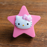 卡通LED小夜灯光控宝宝喂奶床头睡眠灯创意卧室节能插电少女心 粉星星 笑脸KT款