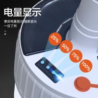 led充电灯应急照明家用式移动超亮夜市摆摊地摊停电户外备用灯泡