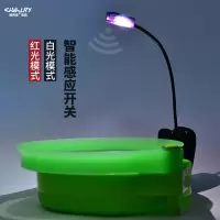 钓鱼灯夜钓感应上饵灯 钓鱼饵盘拉饵料灯LED充电饵灯垂钓渔具装备 充电式感应饵灯(一代老款)