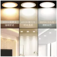 奥普led筒灯4w嵌入式洞灯孔灯客厅吊顶天花灯过道桶灯射灯家用 [简约PC款]3000K暖黄4W-开孔7-8cm