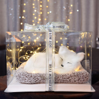 生日礼物女生送女友闺蜜女孩子同学实用创意高级有仪式感毕业季 小狐狸礼盒 17*17*12cm