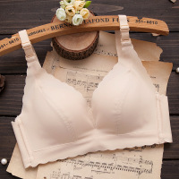 冰丝无痕无钢圈内衣女都市夏季薄款官方聚拢文胸丽人小胸罩旗舰店 6301深肤(单件) 70A 32