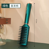 滚梳气囊梳按摩头皮经络家用女士专用长发卷发梳创意男士气垫梳子 [新升级可立式]排骨梳(送清洁爪)