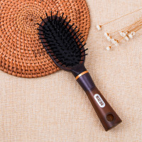 梳子女士专用长发气垫梳气囊梳按摩梳面包梳防静电防脱发卷发直发 小号椭圆龟背色