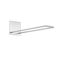 衣架收纳挂钩不锈钢壁挂免打孔阳台衣夹子晾放省空间的整理架神器 夹子收纳(短宽型) 1个