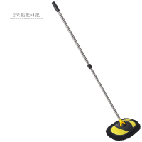 大货车洗车拖把刷子专用工具加粗神器加长加厚大型客车长柄伸缩杆 2米拖把