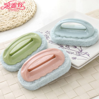 刷子清洁刷去污浴缸瓷砖魔力块厨房洗锅神器洗碗水池海绵擦百洁布 混色[3个装]