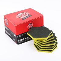 3M思高雷神百洁布餐具厨房专用洗碗刷清洁布刷碗去污 替代钢丝球 124mmX107mm*15片-高效