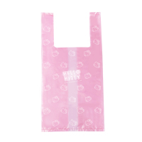 Hello Kitty 加厚车载垃圾袋彩色家用背心式一次性桌面塑料袋小号 袋装M号37cm*42cm 20只 加厚