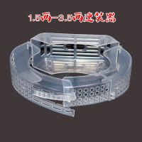 [五十个]大闸蟹速装器螃蟹速装盒河蟹免捆扎绑棉绳塑料壳装 小号