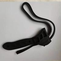 多功能皮带扳手万能调节开瓶器太阳能汽修橡胶滤清器扳手手动工具 6寸灰色随机发