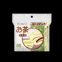 慕逸适日本一次性茶包袋无纺布反折空茶包茶叶袋过滤袋60枚/包