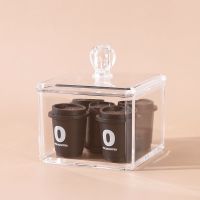 胶囊咖啡收纳架装NESPRESSO三顿半挂耳速溶袋装亚克力抽屉展示盒 方式1层款一1小格[SF1181]