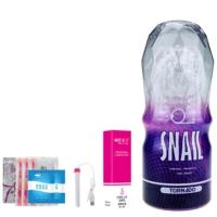 飞机杯男用自慰器男士性器真阴倒模具情趣性用品充气娃娃成人用品 SNAIL 透明杯(紫衣女侠) 飞机杯+小润滑液