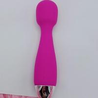 震动棒女用充电自慰器夫妻私处调情按摩静音不破处情趣成人用品 玫瑰红 电池款