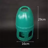 鸽子用品用具饮水器水壶鸽子用水槽喝水壶鸟用喝水桶信鸽喂水水壶 优质全绿3升