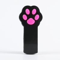 猫玩具用品猫咪互动LED激光逗猫棒逗猫笔 猫玩具益智投影笔逗猫棒 [普通激光版]黑色(无电池)