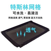 宠物行军床离地夏天狗窝四季通用狗垫子可拆洗小型犬大型犬狗狗床 S码53*53*15[适合25斤] 特斯林网布[不含支架]